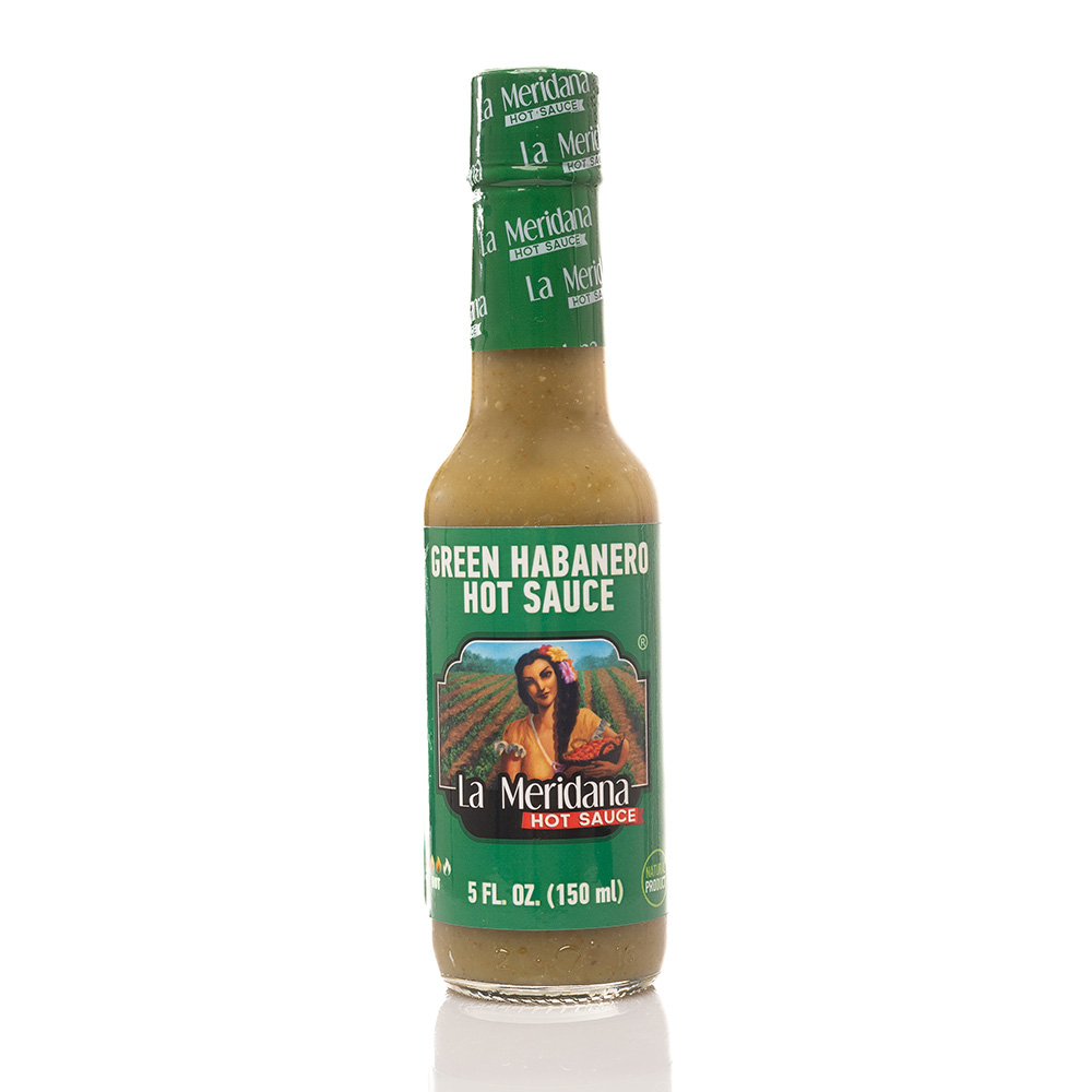 GREEN HABANERO HOT SAUCE 150 ML La Meridana