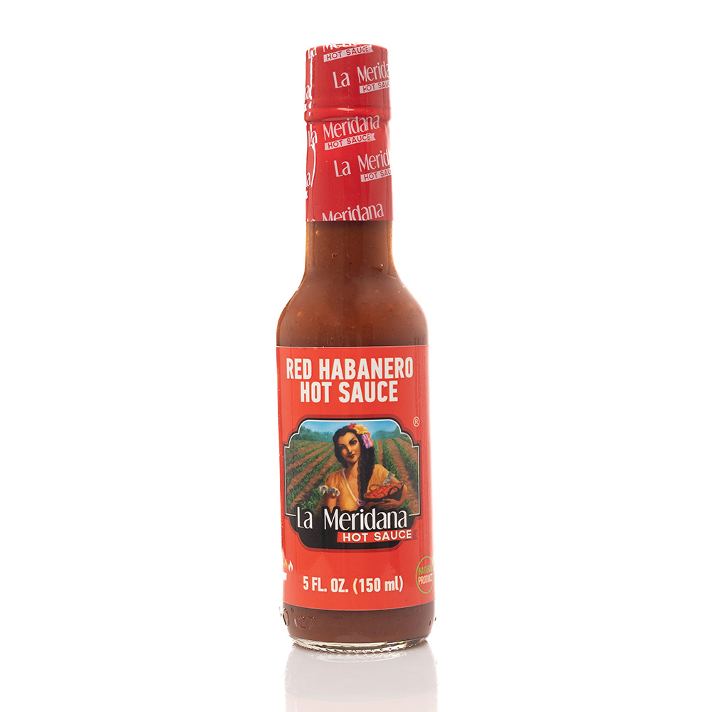 RED HABANERO HOT SAUCE 150 ML La Meridana